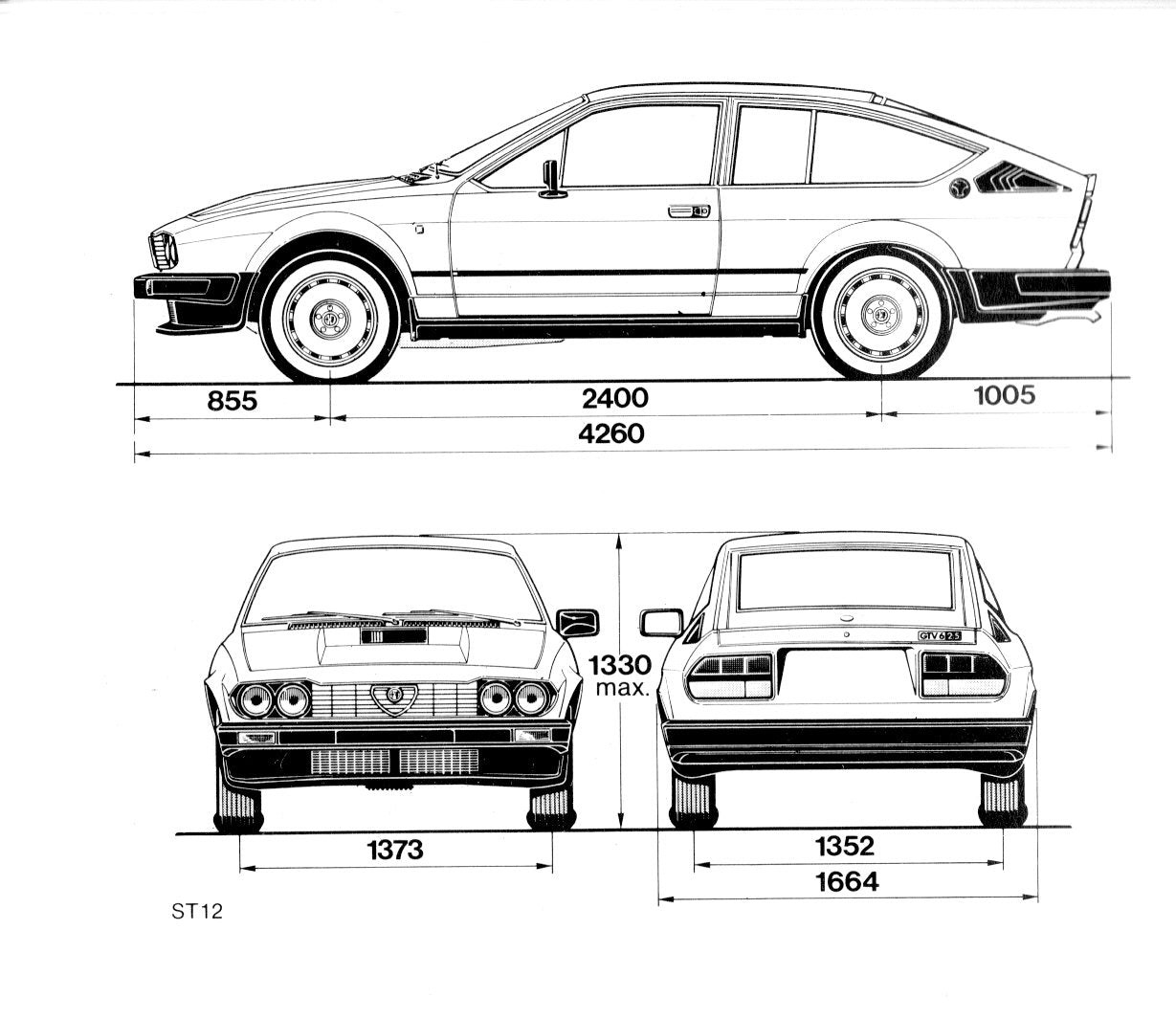 Alfa Romeo 116 series (Gtv4 Gtv6 Alfetta Giulietta Nouva etc) parts